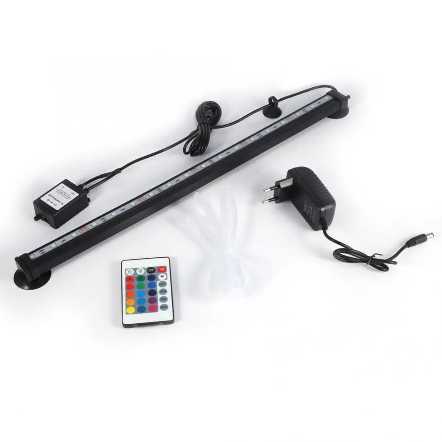 Светодиодный аквариумный светильник RGB 5050 46 см погружной воздушный пузырьковый