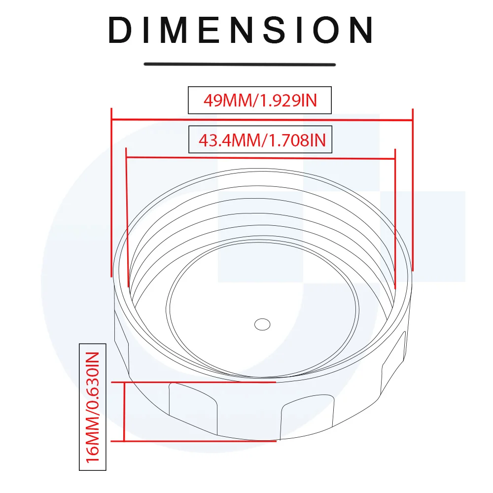 Аксессуары для мотоциклов Алюминиевая Задняя Крышка Резервуара жидкости RC 390 2014