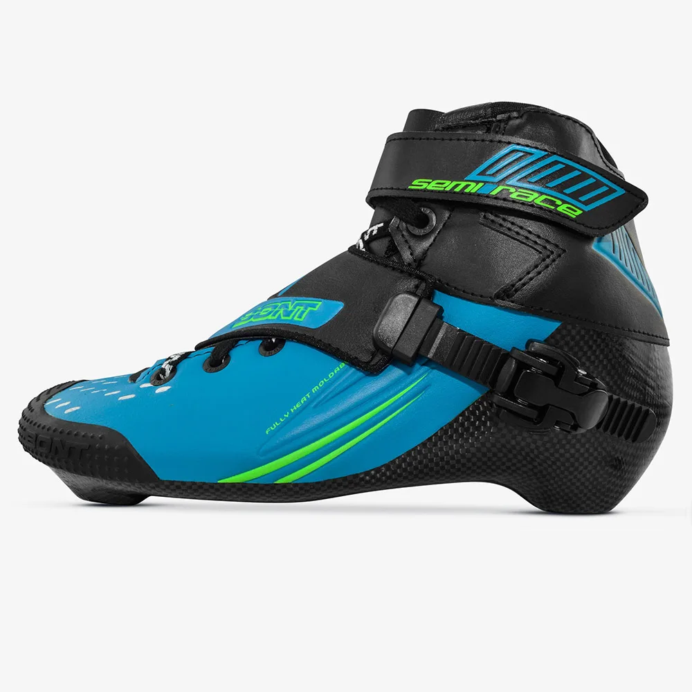 BONT Semi Race 2PT 195mm Inline SKates Speed skates Carbon skates boot Kids skates Women inline skates boots only
