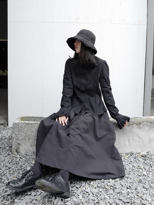 Меньшинств демонтажа оригинального дизайна чувство японский темно черный