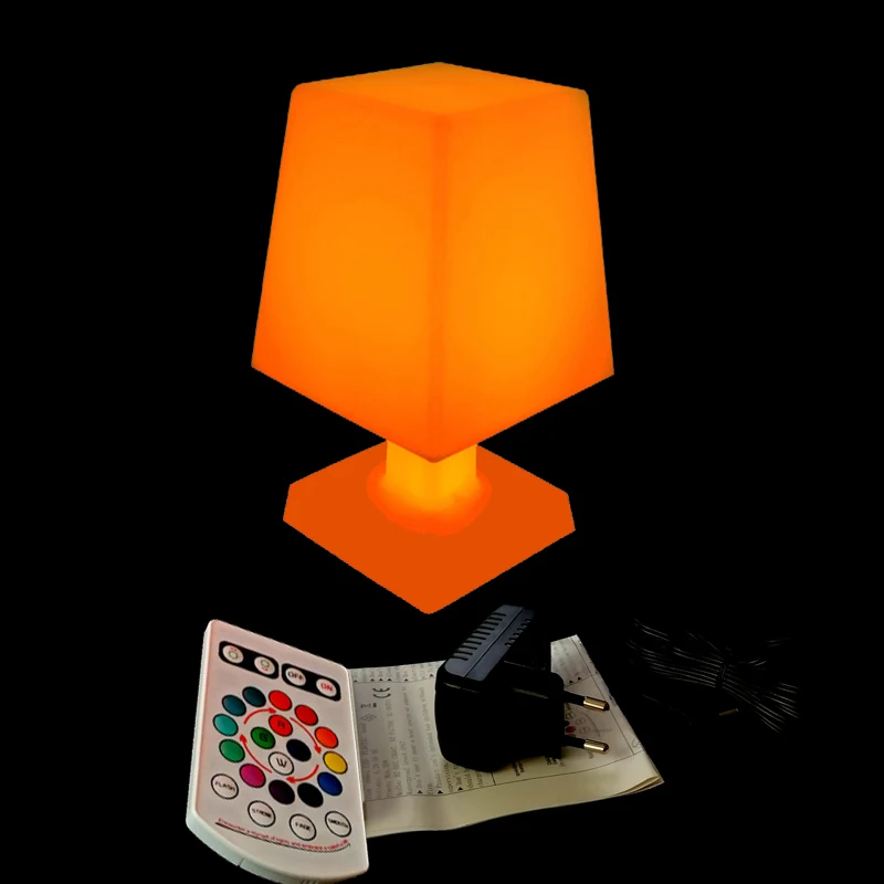 SK LF06C L16 * W16 H25cm праздничное освещение LED Настольная лампа Перезаряжаемые PE Lumieres De