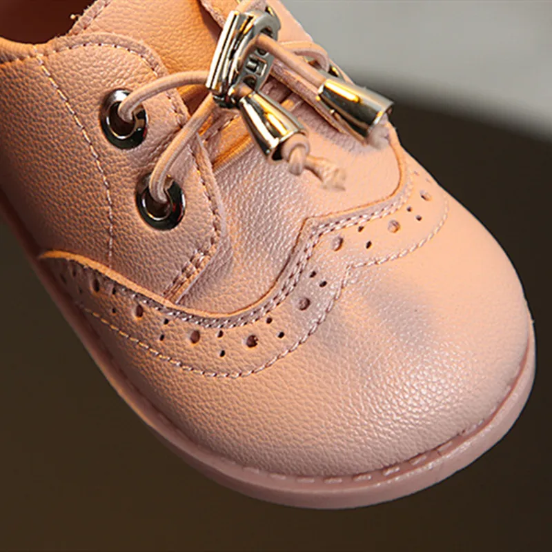 DIMI/2019 г. Осенняя обувь для младенцев из мягкой кожи новорожденных модная