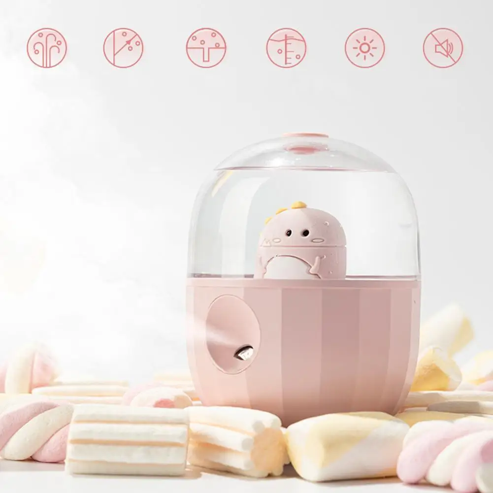 

Mini Humidifier Small Home Appliance Ultrasonic USB Air Quite Bedroom Aromatherapy Diffuser Office Aroma Difusor Humidifica T4U0