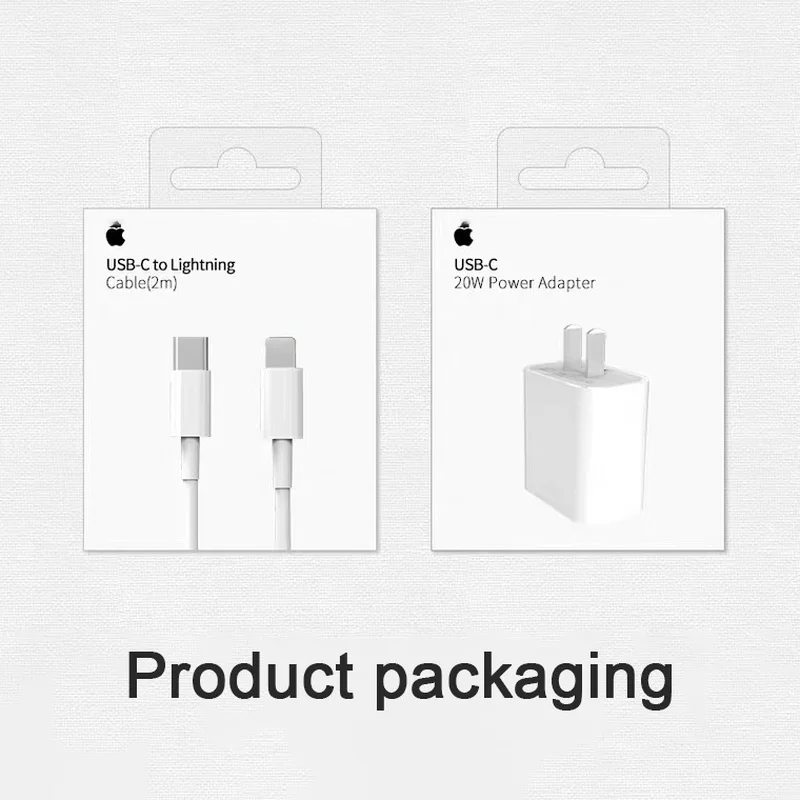 

20W PD Fast Charger for Apple iPhone 12 11 Pro Max mini Quick Charge Adapter for iPhone X XS Pro Max PD USB Type C Cable