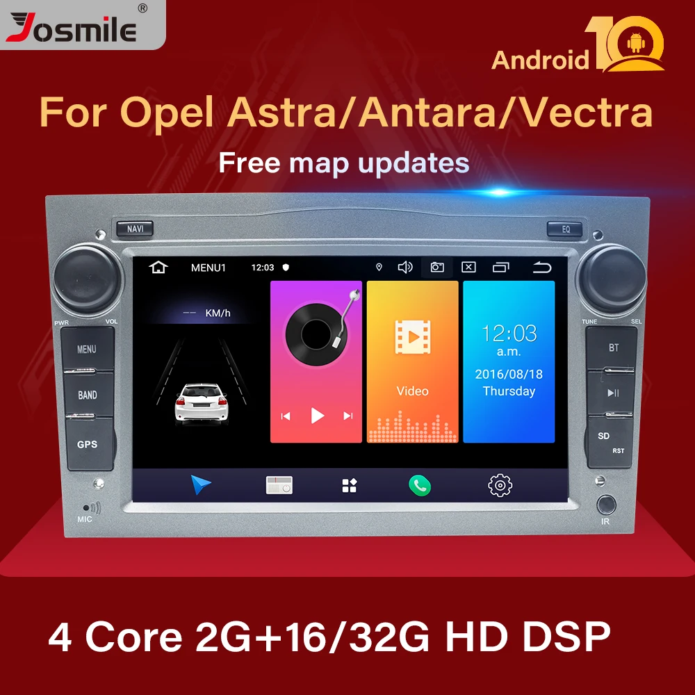 Автомагнитола 2DIN Android 10 без DVD плеера для Opel Zafira B Corsa D C Vivaro Vectra Astra H G J Meriva