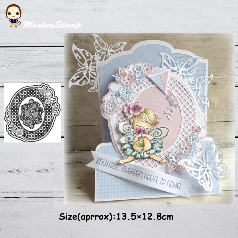 Фотофон металлические Вырубные штампы трафареты для сделай сам скрапбукинг