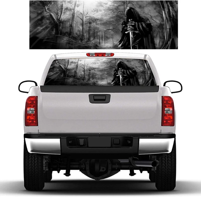 

Dead Forest for Truck Jeep Suv Pickup 3D Rear Windshield Decal Sticker Decal Rear Window Glass Poster 66 x 29.1Inch