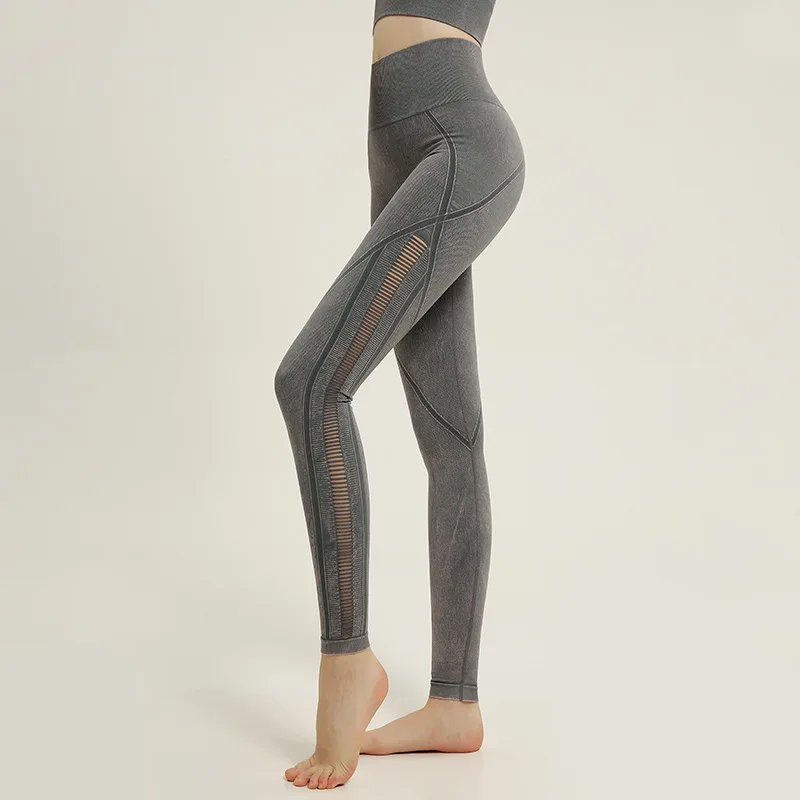 

Seamless Women Gym Tights Yoga Pants Sport Leggings Fitness High Waist Workout Running Sportswear Hip Lifting Athletic Pants New