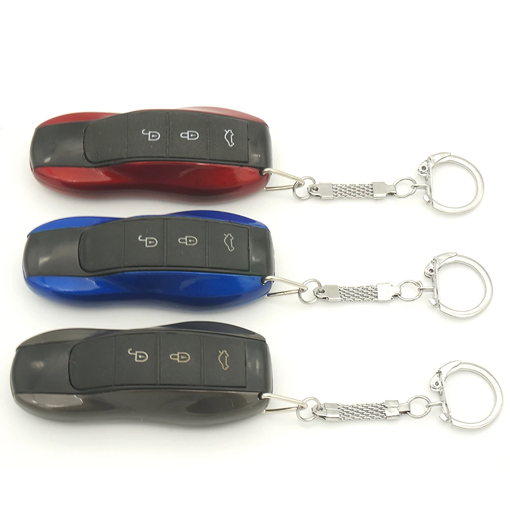 1 шт. автомобиль Форма трубы Дистанционное Управление труб с цепочкой для ключей