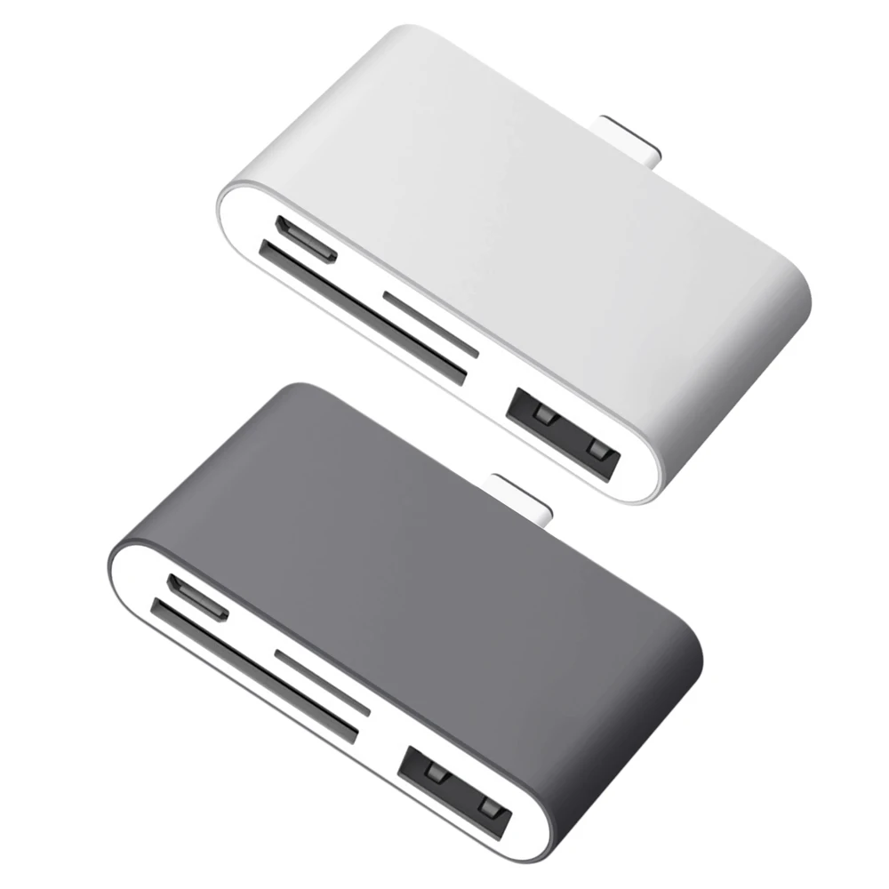 Type-C USB Type C HUB OTG Sim CF SD TF Card Reader Adapter Converter for MacBook Air Samsung Galaxy Note 8 S8 Accessories |