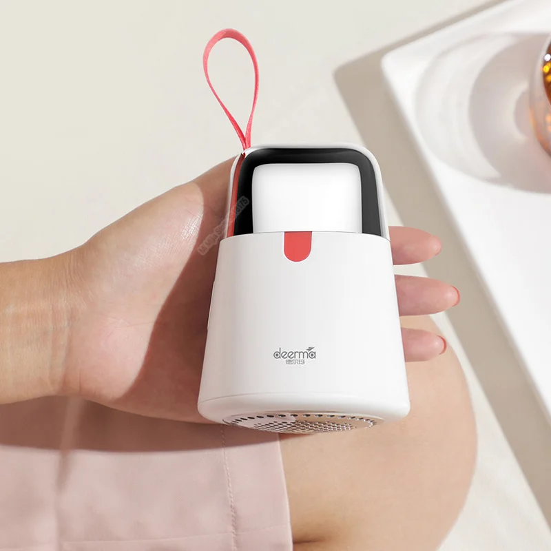 Xiaomi Mijia Deerma переносное средство для удаления ворса волос мяч триммер для удаления свитера триммер с двигателем двойная головка дизайн USB зарядка