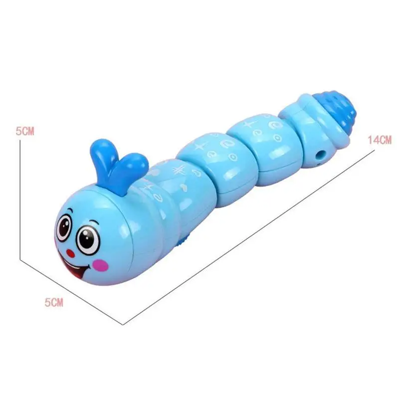 

Plastic Caterpillar Wind Up Toy Funny Clockwork Toy Walking Toy Kid ABS Cute Material Educational