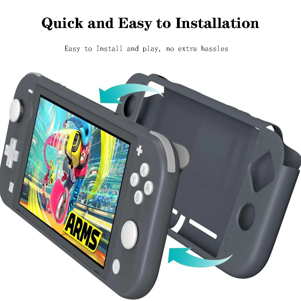 Мягкий силиконовый защитный чехол для игровой консоли Nintendo Switch Mini | Электроника