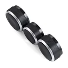 Автомобиль Стайлинг 3 шт. Алюминий для шевролет Авео лова Sonic Spark после T50 AC кондиционер ручка наклейка аксессуары