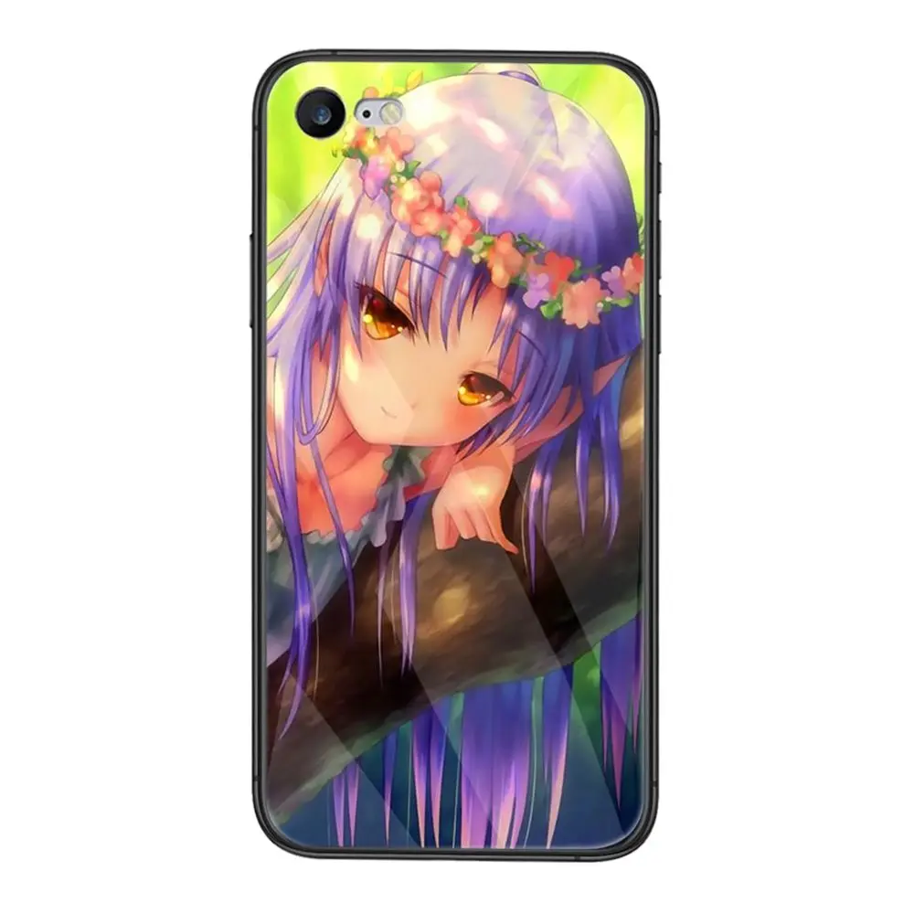 Чехол TPU Angel Beats Anime Black для Xiaomi Mi 10 11 9 10T Pro Lite Ultra Poco X3 F3 NFC CC9.