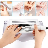 built in table deck nail dust collector nail art salon machine vacuum cleaner strong fan nail salon with 1 dust collecting bags