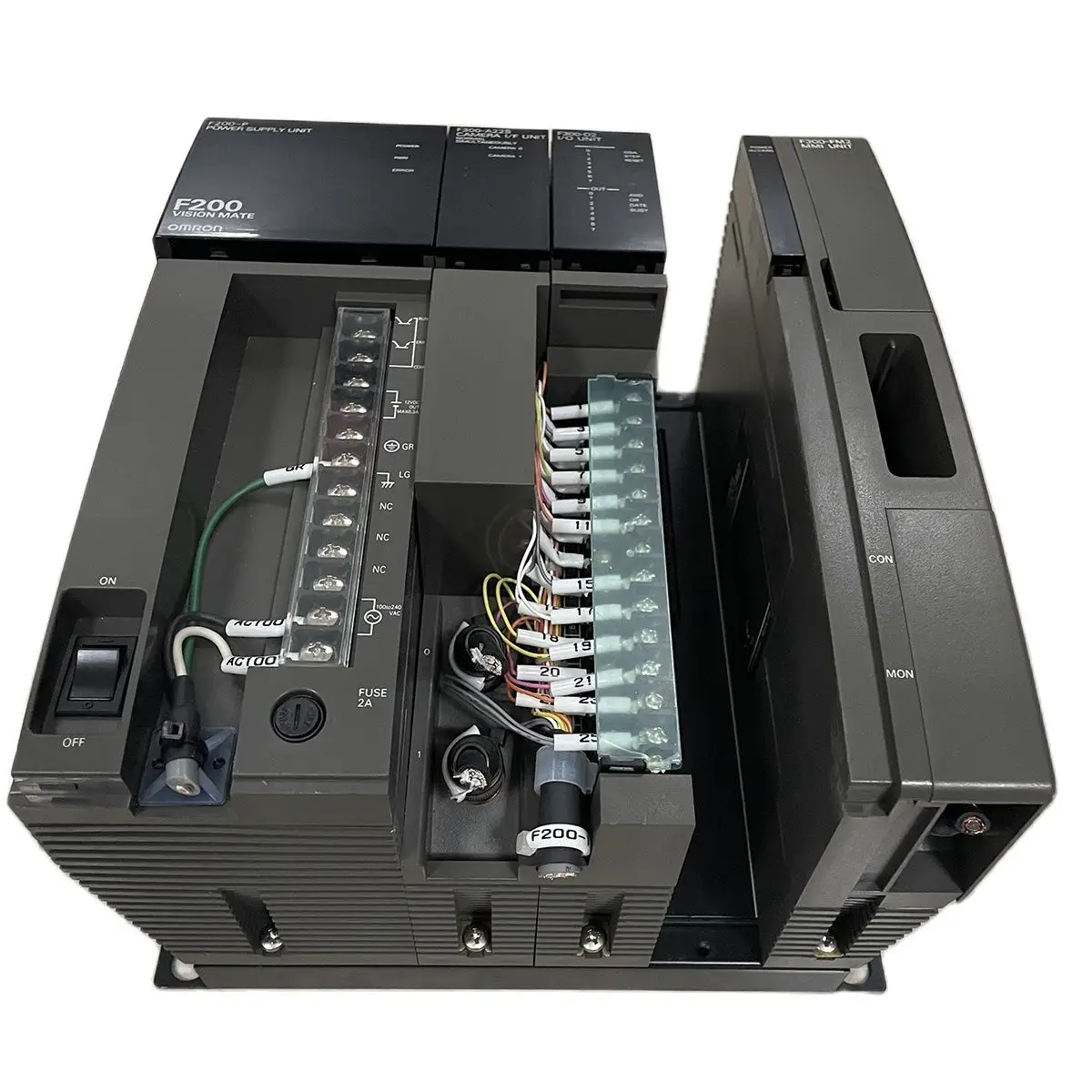 

F200-P / F200-C10 / F300-FM2 / F300-D2 / F300-A22S / F300-KP Omron Power Supply Unit Used