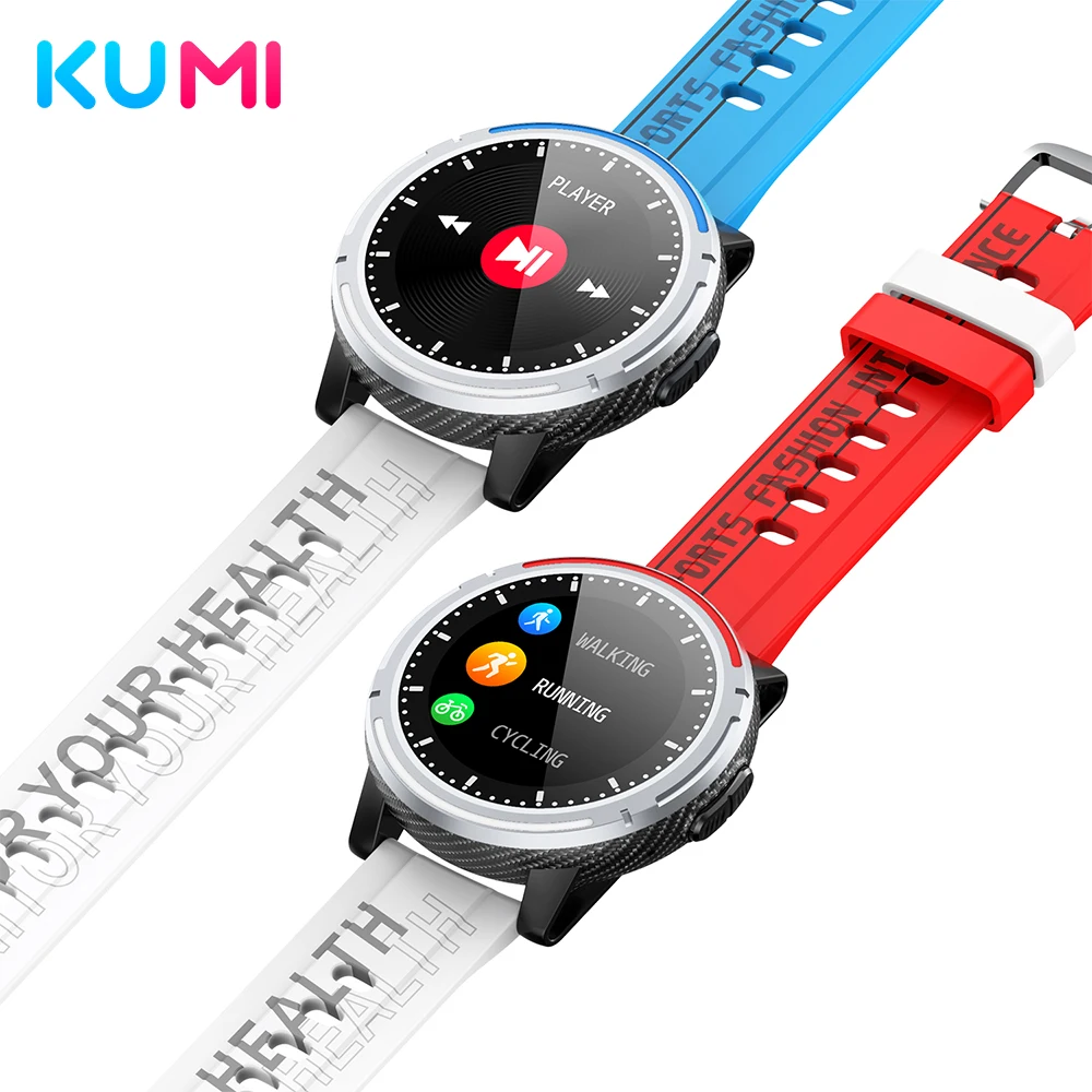 KUMI M1 2021 Men Smart Watch Bluetooth Call Sport Fitness Heart Rate Blood Pressure Monitor IP67 Waterproof Women Smartwatch | Электроника