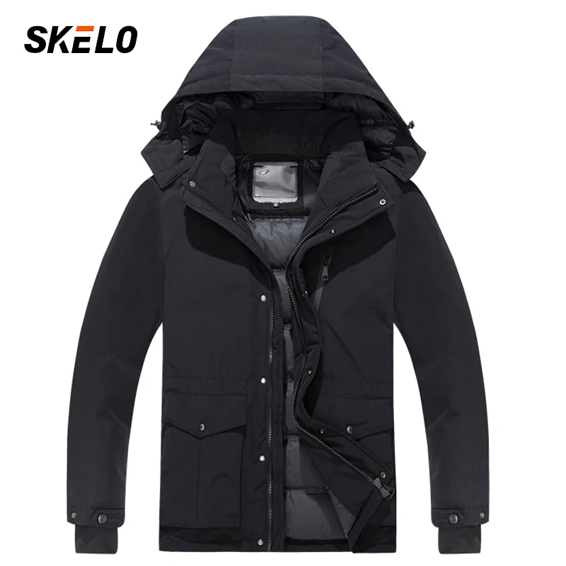 Мужская водонепроницаемая лыжная куртка теплая зимняя горная ветровка дождевик