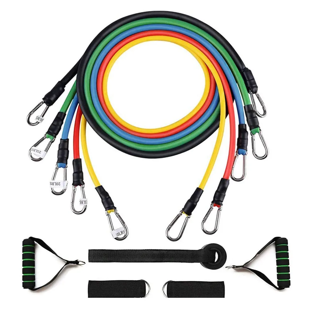 

Эспандеры для тренировок, набор эластичных лент для занятий йогой, фитнесом, домашние тренировочные ленты для мышц, подтягивающее анкерное ...