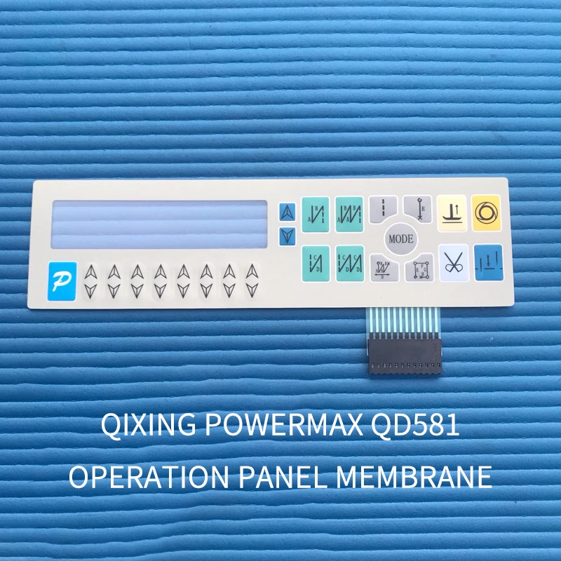 

QIXING POWERMAX QD681 Operation Panel Sheet Board Membrane ZOJE JACK BRUCE Keypad Switch Paper Sticker Sewing Machine WHOLESALE