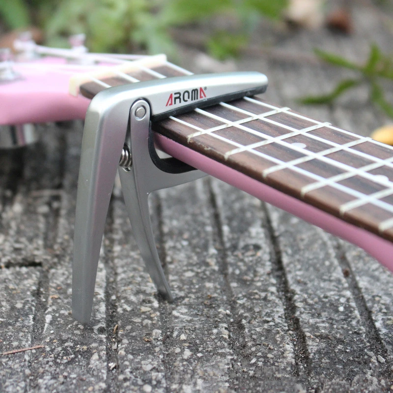 Ukulele Capo No Guitar Small Mini Acoustic Aroma Clip Exclusive Zinc Alloy Material Parts Accessories Musical Instrument | Спорт и