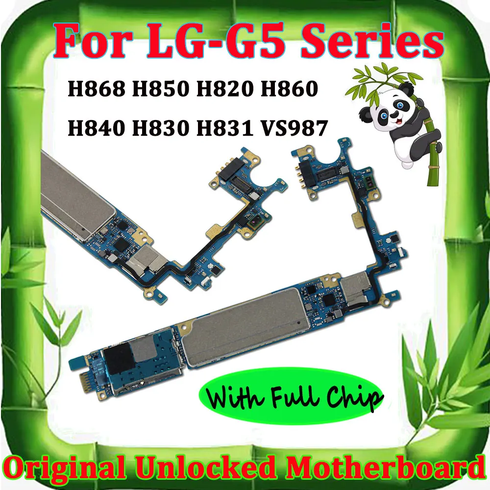 Оригинальная материнская плата для LG G5 H868 H850 H820 H860 H840 H830 VS987 H831 H845, материнская плата с полным чипом