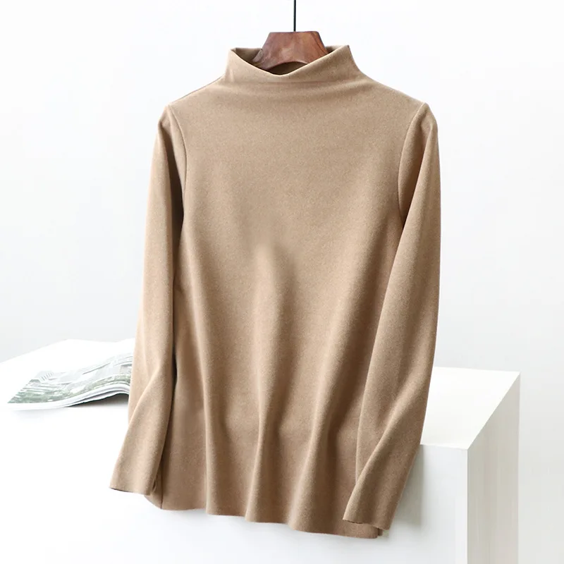 

Turtleneck Pullover Sweater Woman Tshirts Sexy Tops Long Sleeves Shirts Women Clothing Streetwear WomenSBZ366-SBZ379