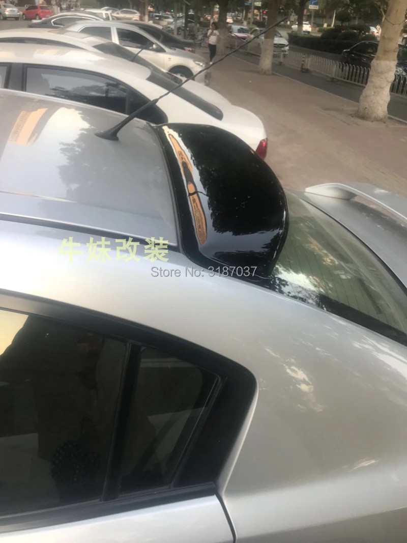 

for Mazda 3 Roof Spoiler 1999- 2016 classic style abs Wing Trunk Lip Boot Cover Car Styling