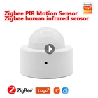Датчик движения Tuya Zigbee3.0 PIR, беспроводной детектор движения с приложением для умного дома и шлюзом