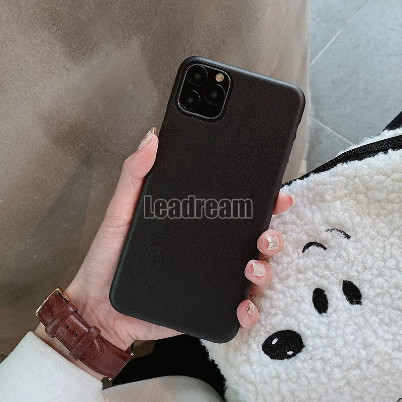 

100pcs for iPhone 11 Pro Max Big hole ultra-thin 0.3MM matte soft Case Cover for iPhone 11 Pro