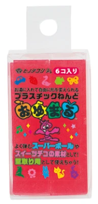 

Make For Japan oyumaru plastic resin / free resin / turnover resin single color 6 Pack