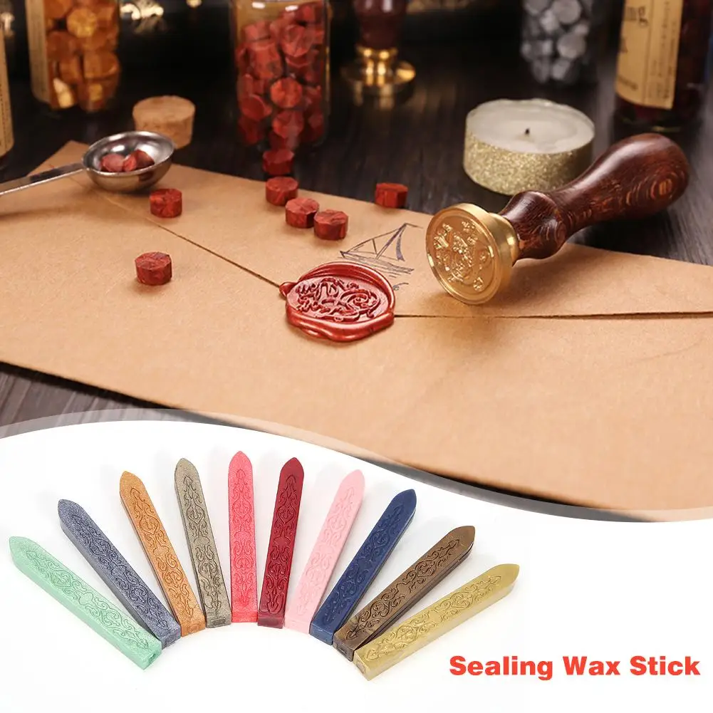 10 цветов старинный Ретро герметизирующий воск палочка для самостоятельного