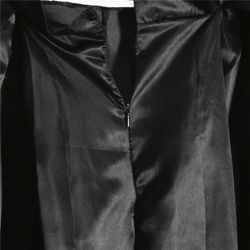 

2018 Spring High Quality Fashion Long Sleeve Crop Top + Long Skirt Two Piece Set Black Floral Printing Women Sets