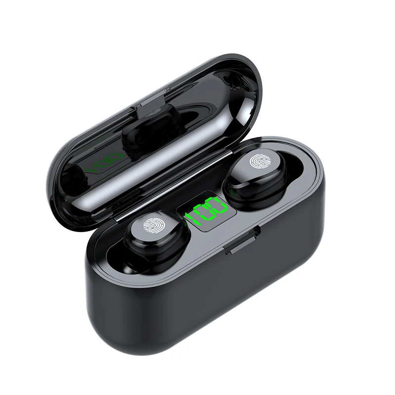 Ralyin 50 часов воспроизведения поддержка AAC TWS наушники V5.0 Bluetooth наушники беспроводные наушники для xiaomi с micphone power displa