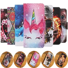 For OPPO F17 Find X2 Pro Luxury Magnetic Wallet Case For Reno 3 4 Pro 4F 4 Lite Cartoon Painted Book Flip Leather Phone Cover