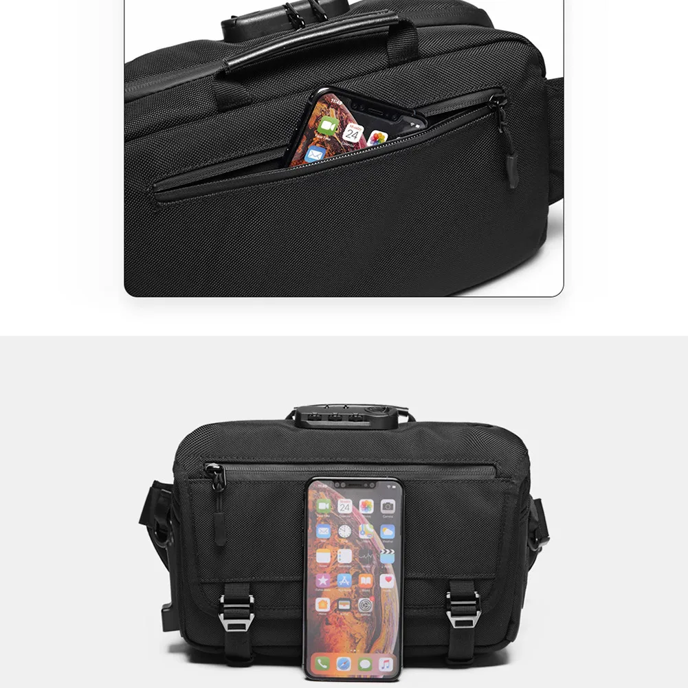 

Anti Theft Sling Bag Shoulder Crossbody Waterproof Chest Bag Lightweight Men Casual Bags -OPK