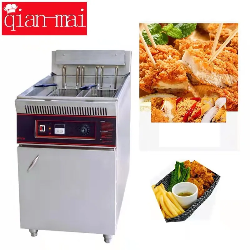 QIANMAI Fryer Machine Commercial Electric Fries Chicken 380V Maker