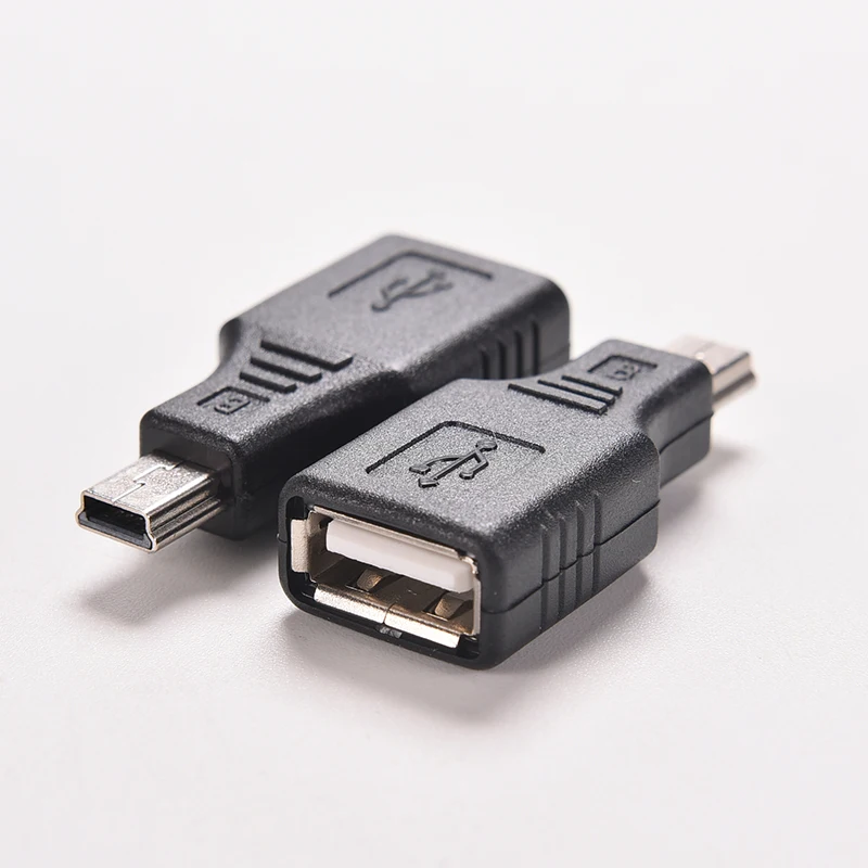

Network USB 2.0 A Female to Mini USB B 5 Pin Male Cord Cable Hub Adapter