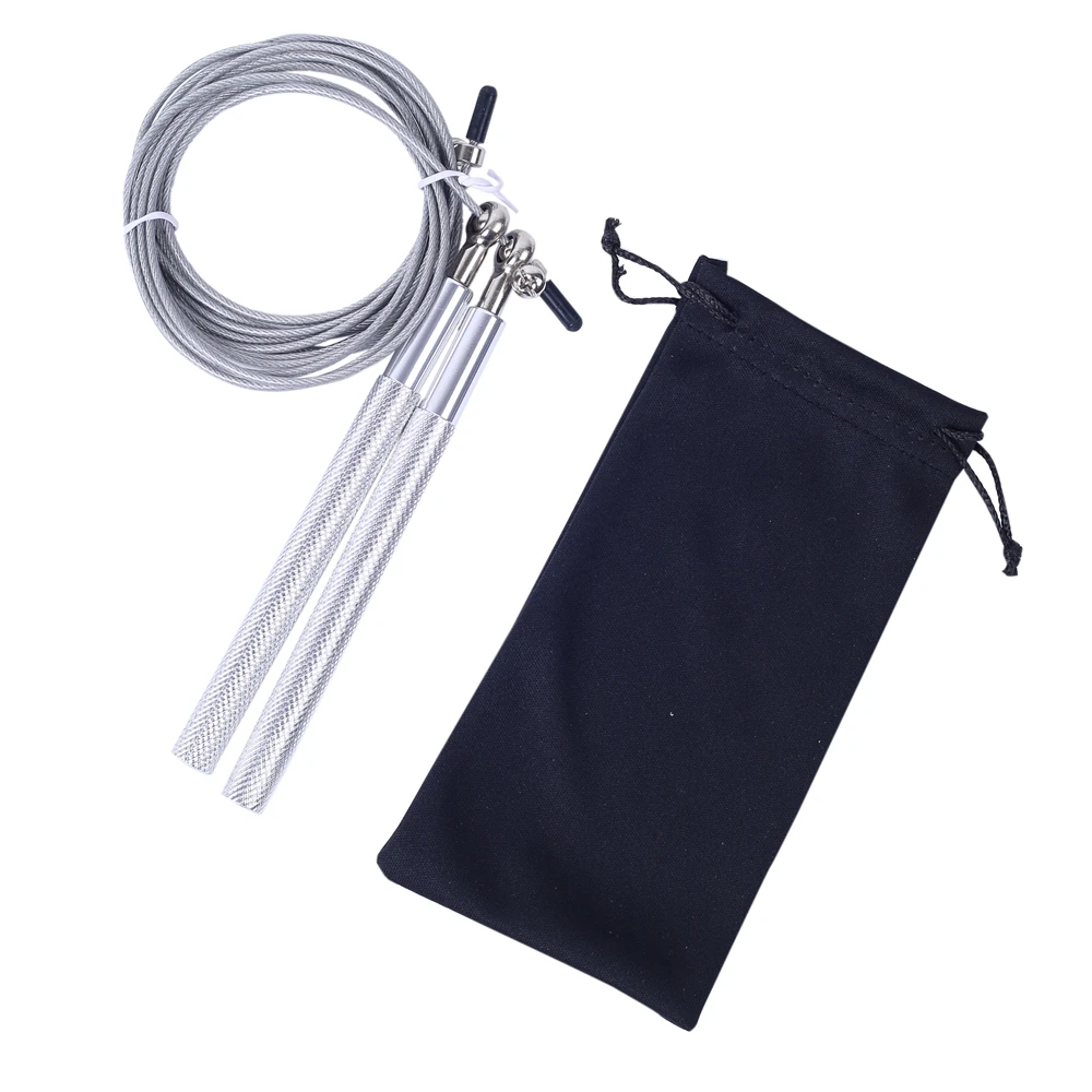 

Crossfit Speed Jump Rope 3M METAL BEARING Handles Adjustable Skipping Rope For Corda Rope Boxing Fitness Skip Workout Training