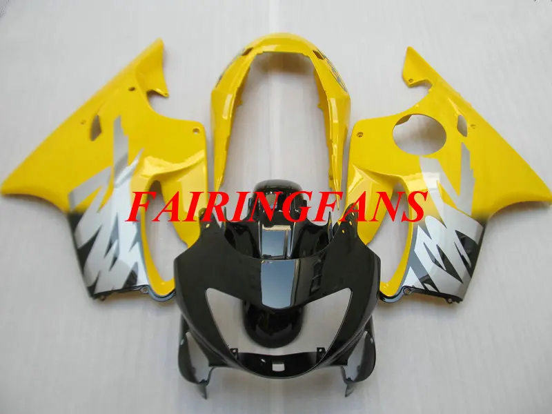 Комплект обтекателей под давлением для HONDA CBR600F4 99 00 CBR600 F4 1999 2000 CBR 600F4 желто черные