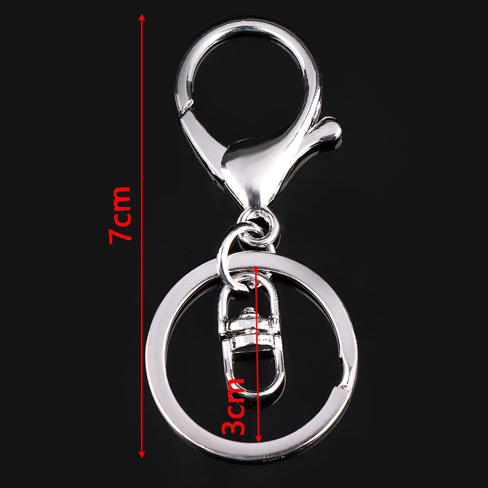 

Classic Key Ring Lobster Clasp Car Keychain Key hook Chain Jewelry Making for Keychain Split Ring Keychain