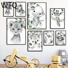 Алмазная 5D картина, мозаика с мотивами джунглей, животных, слон, тигр, Лев, Набор для вышивки крестиком, декор комнаты