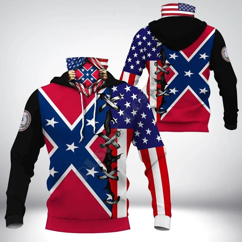 

Confederate Flag 3D Printed Hoodies Harajuku Fashion Sweatshirt Women Men Casual Pullover Hoodie Mask Warm Drop Shipping 02