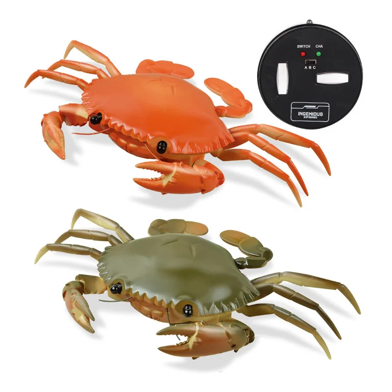 

Infrared RC Remote Control crab RC animals Trick Terrifying Mischief Toys Funny Novelty Gift kids toys Christmas birthday gifts