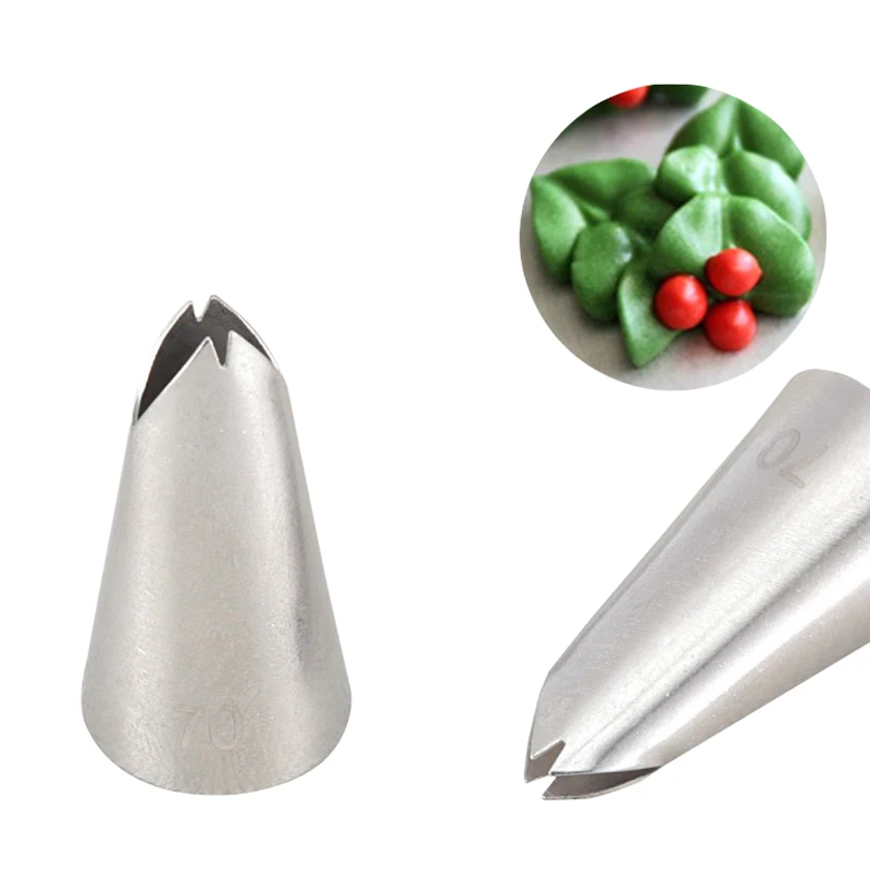 Насадка из нержавеющей стали #70 насадка для торта Кондитерская помадка | Дом и сад