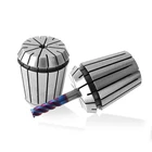 Пружинный патрон ER11 ER16 ER20 ER25 ER32 ER, прецизионный цанговый патрон 0008 мм 0005 мм, держатель фрезерного инструмента с ЧПУ, двигатель шпинделя гравировального станка