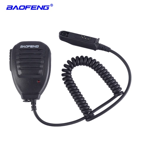 Baofeng радио водонепроницаемый динамик микрофон PTT для портативного двухстороннего радио Walkie Talkie UV-9R / UV 9R Plug / UV 9R ERA