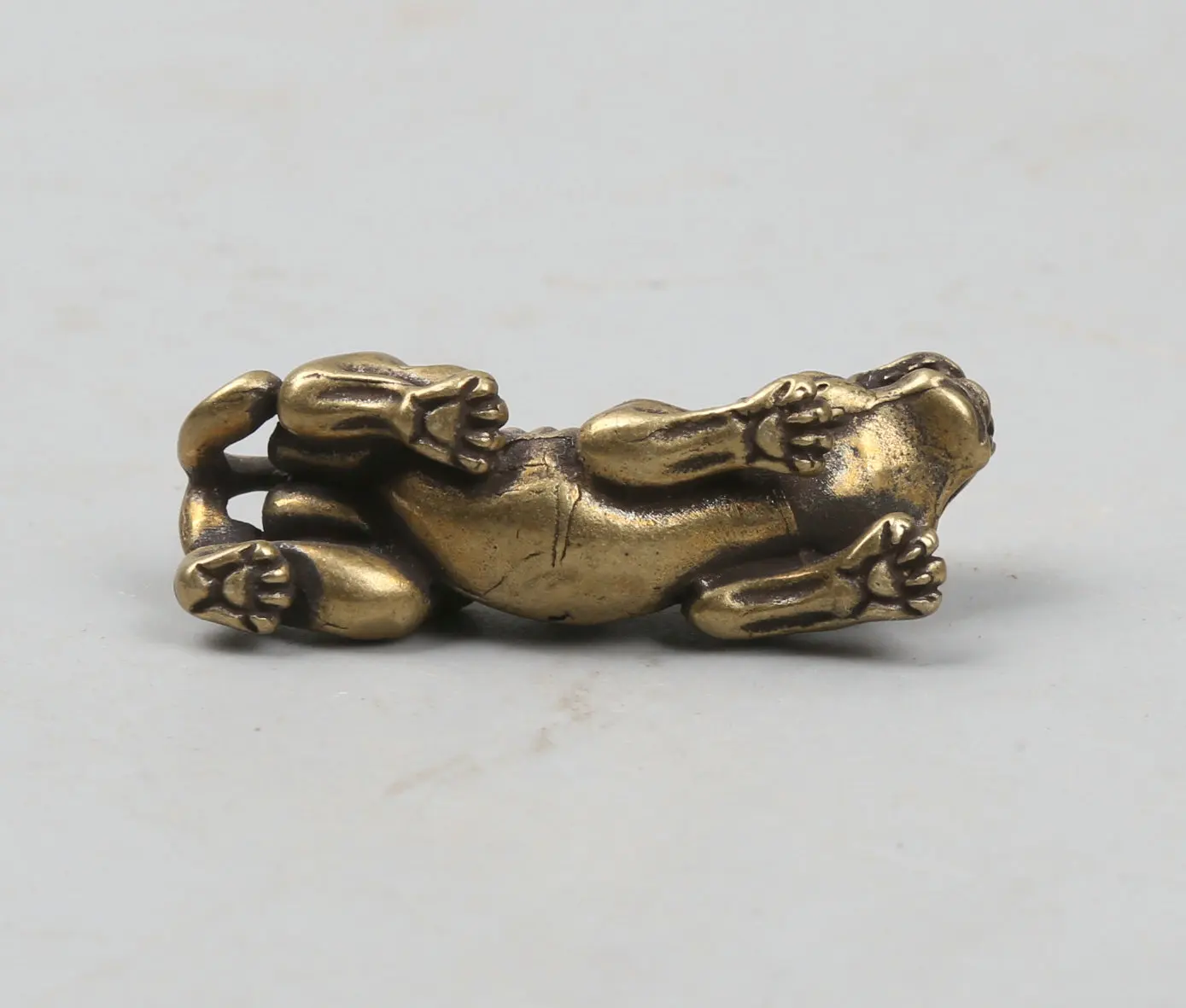 Коллекция редких китайских небольших бронзовых изысканных животных 42 мм/1 7 дюйма