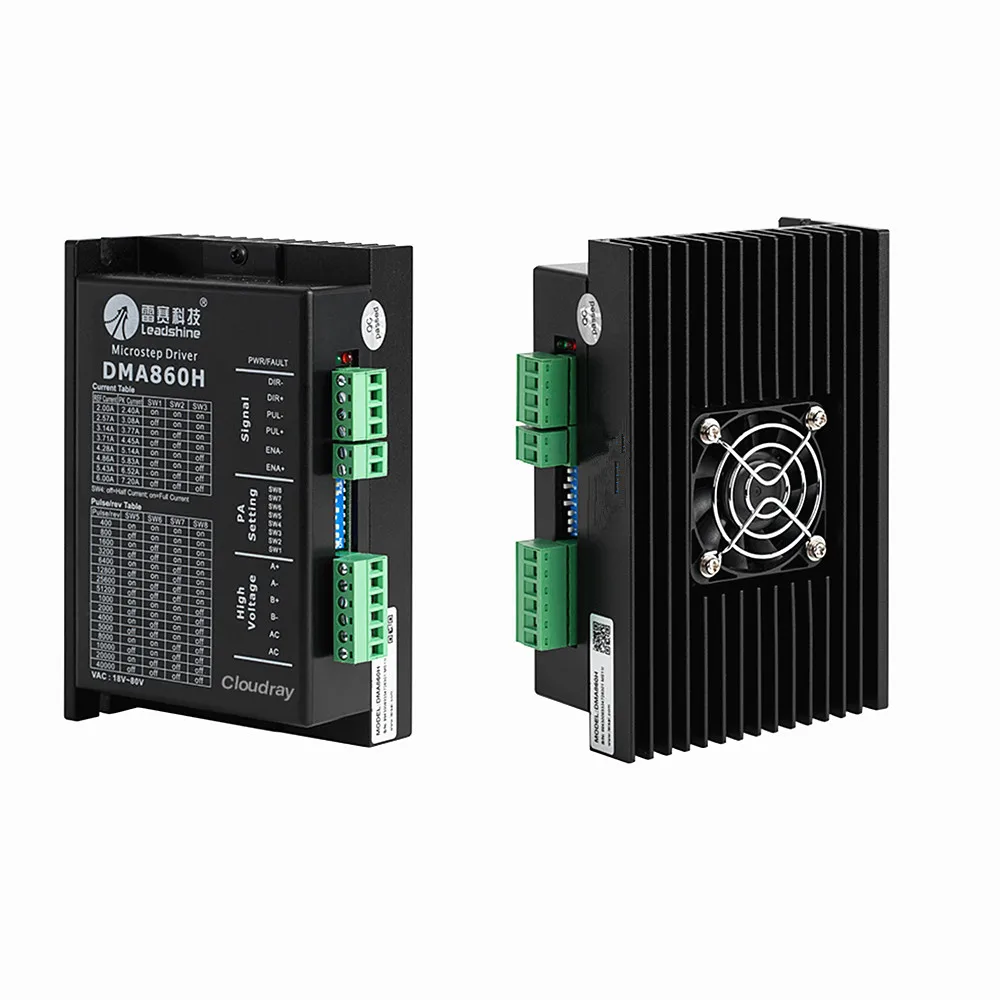 2 шт. контроллер шагового двигателя Leadshine DMA860H 2-фазный цифровой Драйвер 7.2A MA860